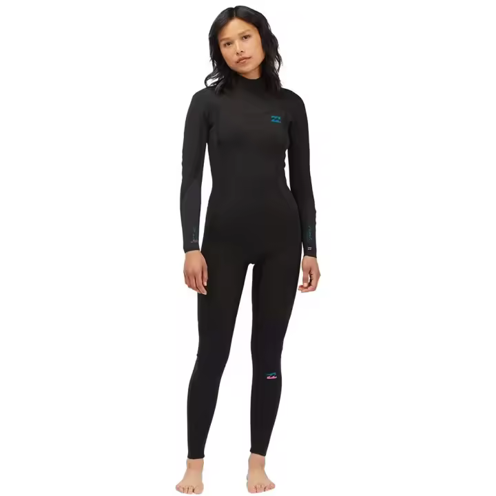 Billabong Traje De Neopreno De Manga Larga Con Cremallera Trasera Synergy 4/3 Mm - 1
