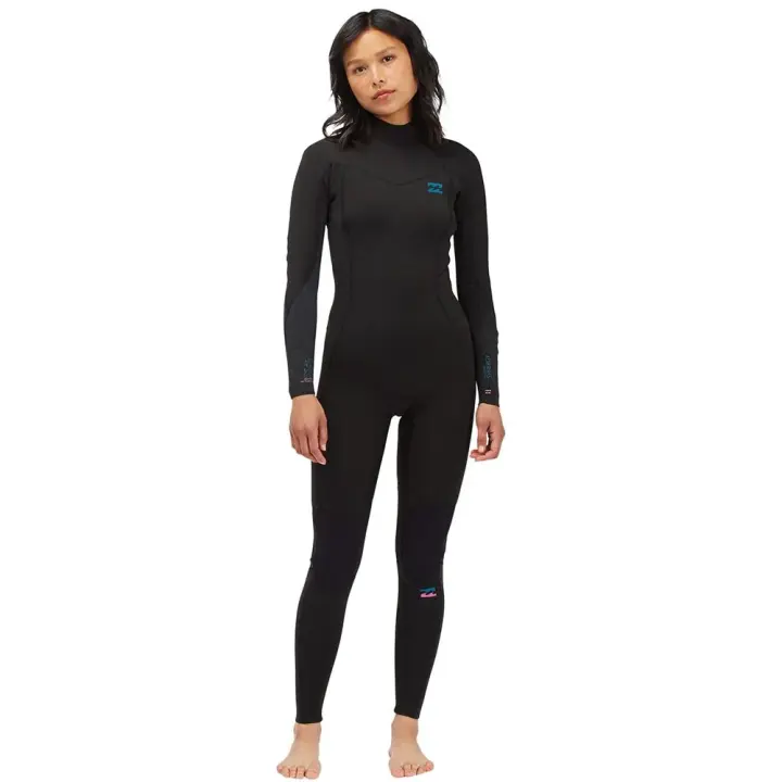 Billabong Traje De Neopreno De Manga Larga Con Cremallera Trasera Synergy 4/3 Mm - 1