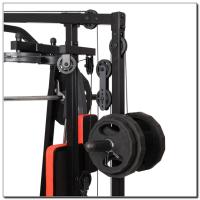 HMS PRO SMITH MACHINE CON POLEA ALTA Y BAJA Y BANCO AJUSTABLE ATLAS 1 - details 1
