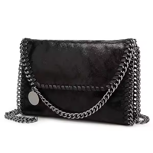 Bolso de hombre de Piel óptica Negro sencillo E informal para Mujer - 1