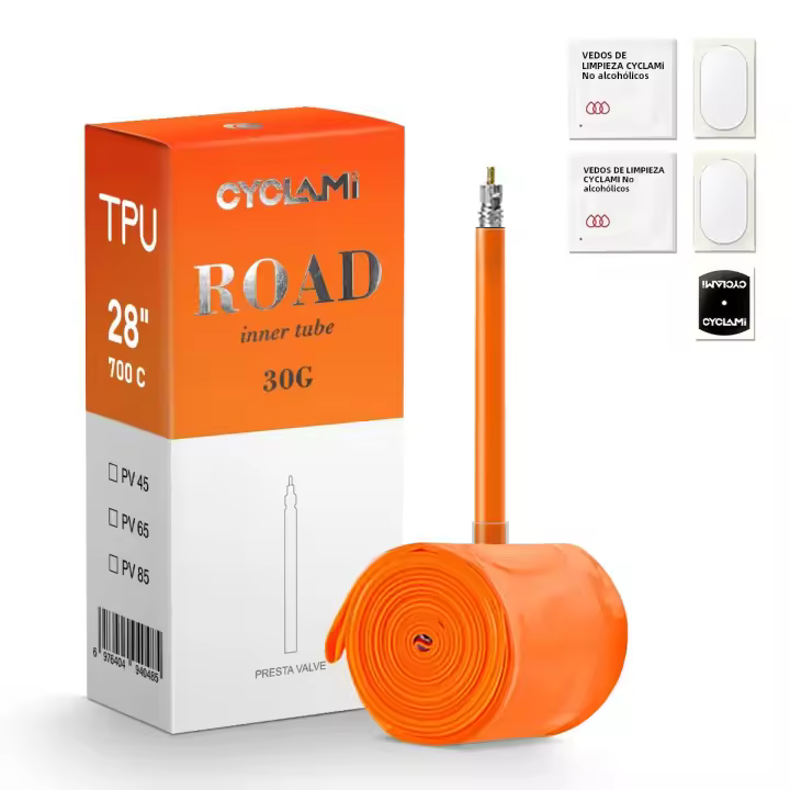 NEVI CYCLAMI Neumático De Bicicleta Ultraligero TPU Para Carretera 700c Valvula Francesa 45mm 65mm 85mm Ciclismo Inner Tube - 1