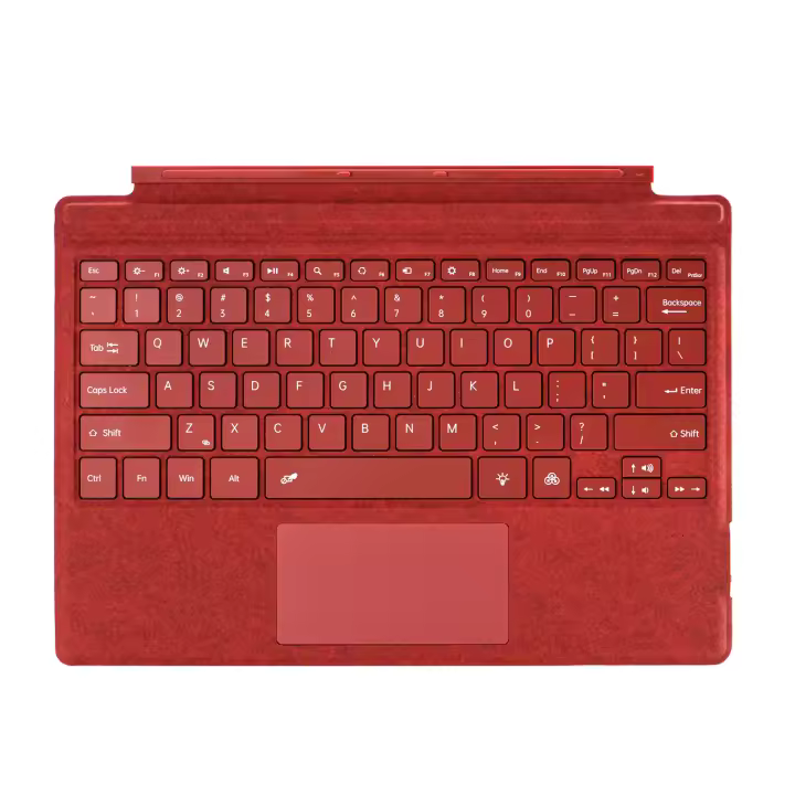 Teclado Magnético De Color Backlit Para Microsoft Surface pro 3/4/5/6/7 Con Bluetooth 5.1 Diseño Slim Y Rango De 10m Aibecy - 1
