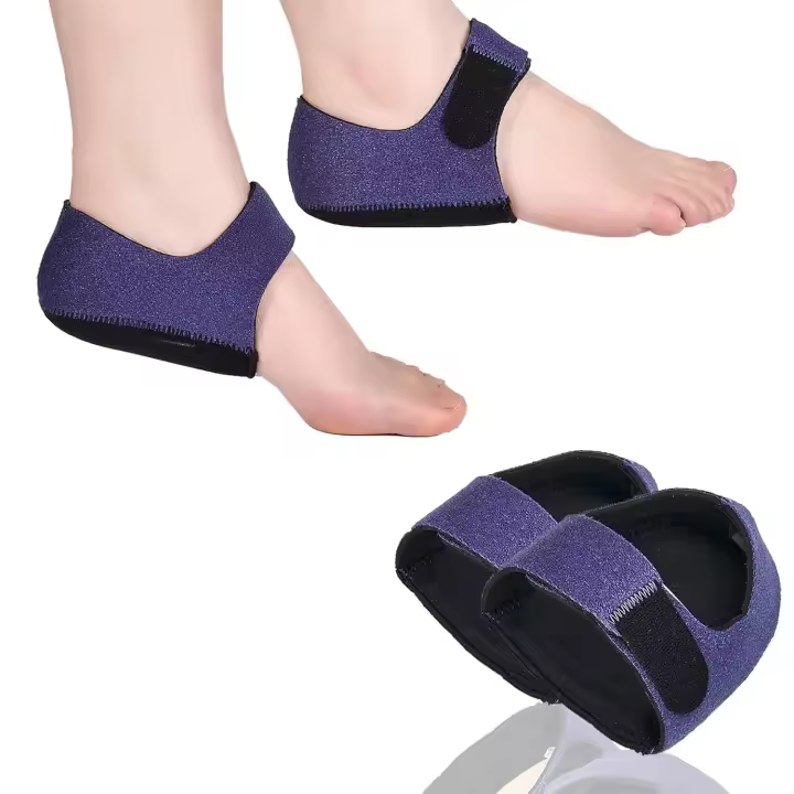 protectores de talón para fascitis plantar, almohadillas de gel engrosadas para tendinitis aquílea, ampollas, grietas en los talones y espolones. Alivian el dolor. - 1