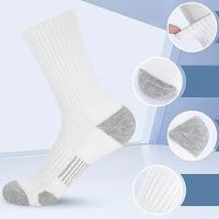 5 Pares De Calcetines Deportivos Para Hombre Calcetines De Calf Performance Algodón Transpirable Para Correr Y Actividades Al Aire Libre - details 6