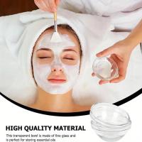 3pcs Tazas Para Máscara Facial Con Aceite Esencial Herramientas De Cuidado De La Piel Para Uso En Hogar Y Salón DIY - details 2