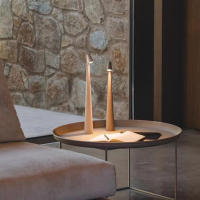 Lámpara De Mesa LED Con Sensor De Toque Luz Nocturna Recargable Sin Cable Para Decoración De Habitación Restaurante Hotel Bar - details 18