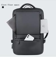Bolsa para portátil de 17 pulgadas para hombre, mochila Extensible de viaje de negocios con puerto de carga USB y diseño impermeable de gran capacidad, 36-55L - details 4