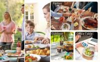 1pcs Matriz De Comedor De Cuero Lavable Resistente Al Calor En Forma Floral Antideslizante Fácil De Limpia Moderno Estilo - details 2