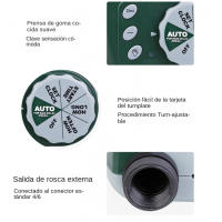 Temporizador de Riego Automático Inteligente 2024: 3 Programas Personalizables + Retraso por Lluvia | Sistema de Ahorro de Agua para Jardín/Mangueras, Bajo Consumo (6 Més Duración) | Pantalla LCD, Alerta Badería Baja, resistente a IPX5 | Kit completo - details 3