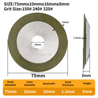 Discos De Mezcla Para Mecánica Circular De Diamante 3/4/5/6 Pulgadas Herramientas De Fricción Para Carbonato Metal Tungsteno Acero - details 1
