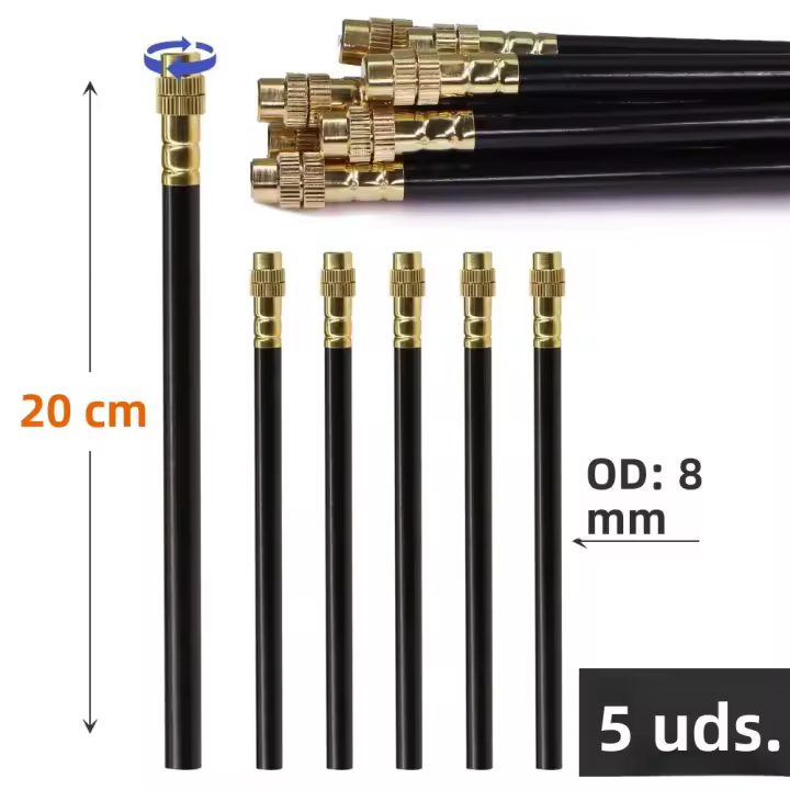 Boquilla De Rociador De 3 Maneras 20/30/50cm Con Conector Rápido De 360° Giratorio Para Sistemas De Riego Y Enfriamiento Del Jardín - 1