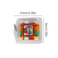 Llavero De Buddhisma Verde Tara Tíbetano Pequeño Colgante De Tangka Decoración Budista Fengshui Para Llaves Figura Miniatura - details 0