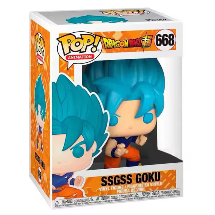 Funko Pop! Super Ssgss Exclusivo Dragon Ball Goku - 1