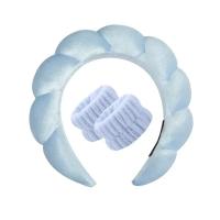 Cinta De Tela De Cielo De Terciopelo Vintage Para Mujeres Y Niñas Accesorios De Baño Y Spa Cinta Para Lavado De Cara Y Muñeca Estilo Decorativo - details 18