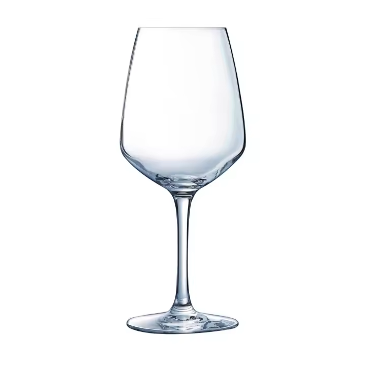 Arcoroc Vina Juliette - Caja de 6 Copas de Vino de Vidrio de 30cl Transparente Brillo - Fabricadas en Francia - Fáciles de Limpiar - Reciclables - 1