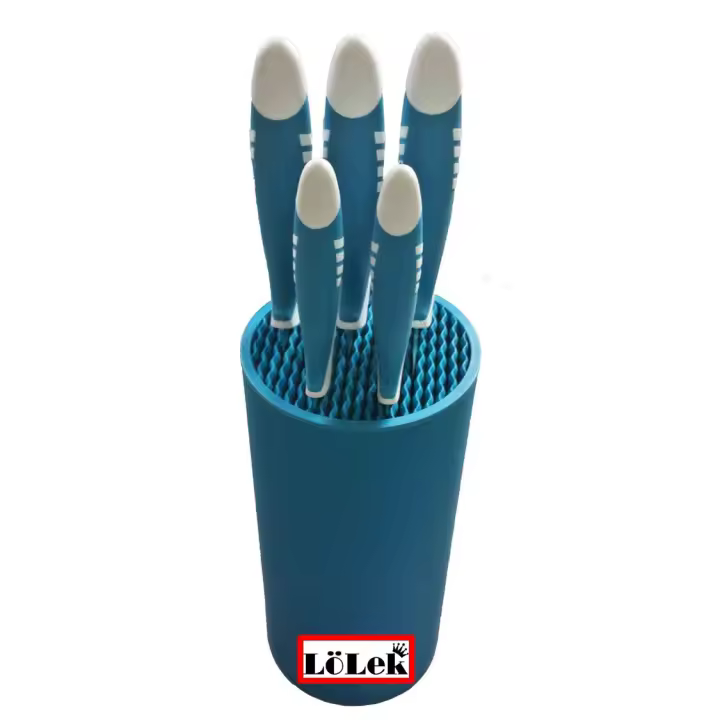 Lolek Set de 5 Cuchillos para Cocina en 3 Colores - 1