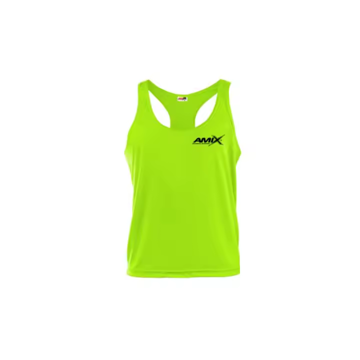 Camiseta tirantes verde AMIX talla M - 1
