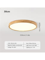 Lámpara De Techo LED Minimalista Para Decoración De Hogar Y Oficina Iluminación Interior Moderna Con Control De Brillo Incluido - details 4