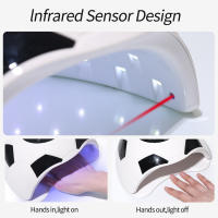 LULAA Lámpara Secado De Uñas LED Profesional Con 36 LED Para Manicura Y Esmalte Gel Equipo De Herramientas De Negocios De Uñas - details 2