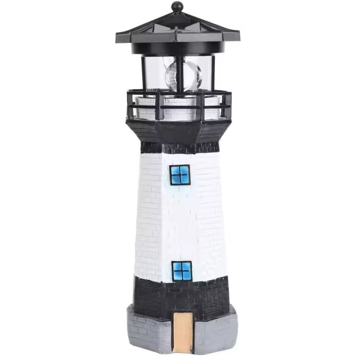 Luz LED solar giratoria para jardín, decorativa para paisaje - 1