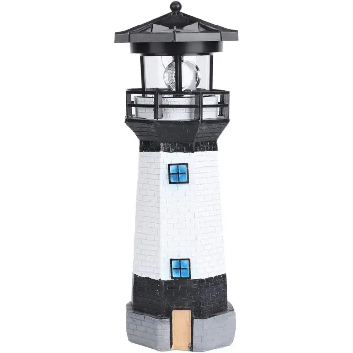 Luz LED solar giratoria para jardín, decorativa para paisaje - 1