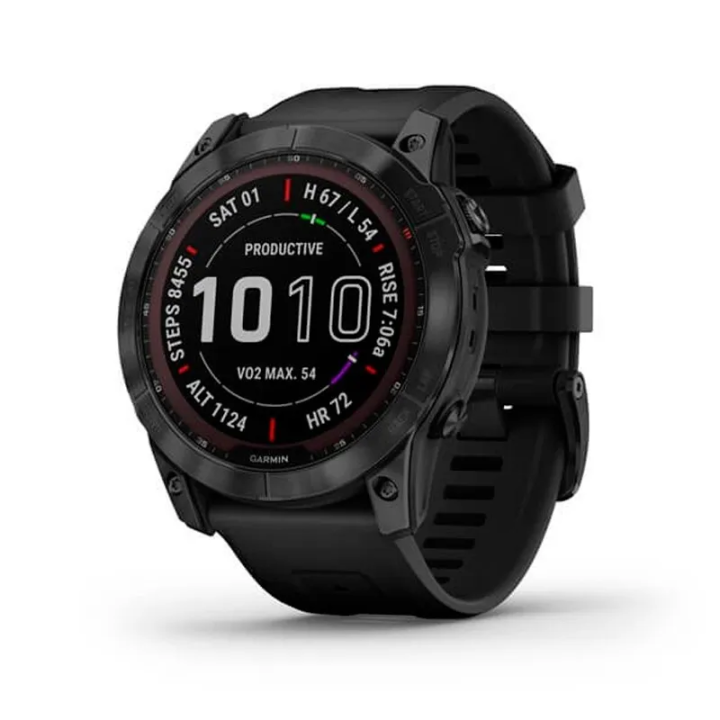 Reloj Garmin Fénix 7X Zafiro Solar Titanio DLC 51mm 010-02541-23 GARMIN
