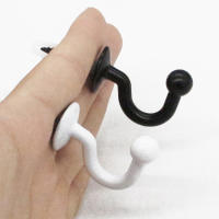 Gancho De Acero Para Colgar En La Pared Organizador De Cinturones Y Correas En Color Negro Y Blanco Accesorios Para Cocina - details 2