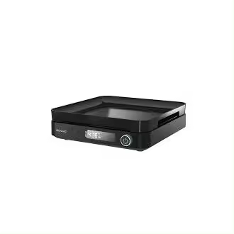 Cecotec 2855 Full Magma Grill Placa de inducción digital con vidrio de seguridad control táctil y programable. Accesorio grill 2000 W. - 1