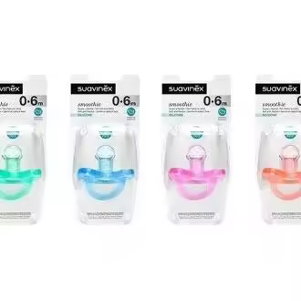Suavinex® Chupete Anatómico Tetina Silicona 0-6 Meses 1Ud - 1