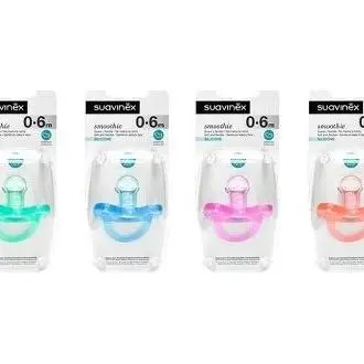 Suavinex® Chupete Anatómico Tetina Silicona 0-6 Meses 1Ud - 1