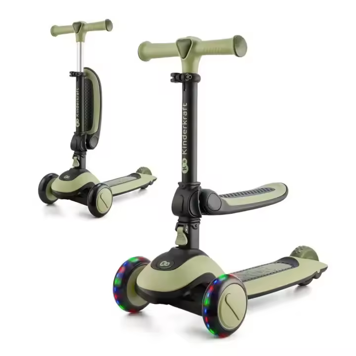 Patinetes Infantil Kinderkraft Patinete Halley Grassland Plateado - 1