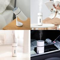 Humididiador, 260Ml, Nano Niebla FINA, rotación de 90 Grados, 2 Modos de Niebla, humidificador de aire de coche with 3 Colores LED cambiantes, Para La Habitación del bebé, Oficina en Casa Blanca - details 3