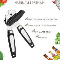 Aguja De Botella Multifuncional Profesional De Acero Inoxidable Con Agarre Para Cerveza Abrebotellas Y Abrecajas Ecológico Y De Uso Doméstico - details 1