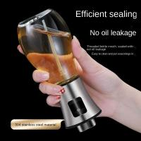Olla de aceite Pulverizador de aceite para cocinar Botella de spray Barbacoa Freidora de aire multifunción Vidrio Olla de aceite de alta presión para hornear - details 6