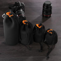 Bolsa De Lente De Cámara Neopreno Impermeable Y Suave Para Video Cámara Digital SLR Universal Para Canon Sony Y Más - details 2