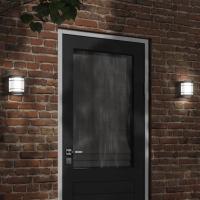 vidaXL Aplique de exterior de acero inoxidable luz de pared exterior Color Negro,  Plateado, y mas - details 0