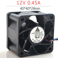 FFB0412SHN 4028 ventilador de servidor de gran potencia, 40MM, 40x40x28MM, 12V, 0.45A, Micro-violento, flujo de aire, Conector de 4 pines - details 1