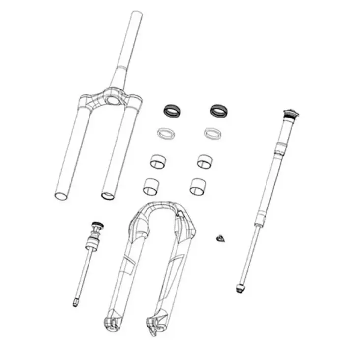 Rockshox Tapa Superior Spring Air Top Cap Debonair Zeb A1 - 1