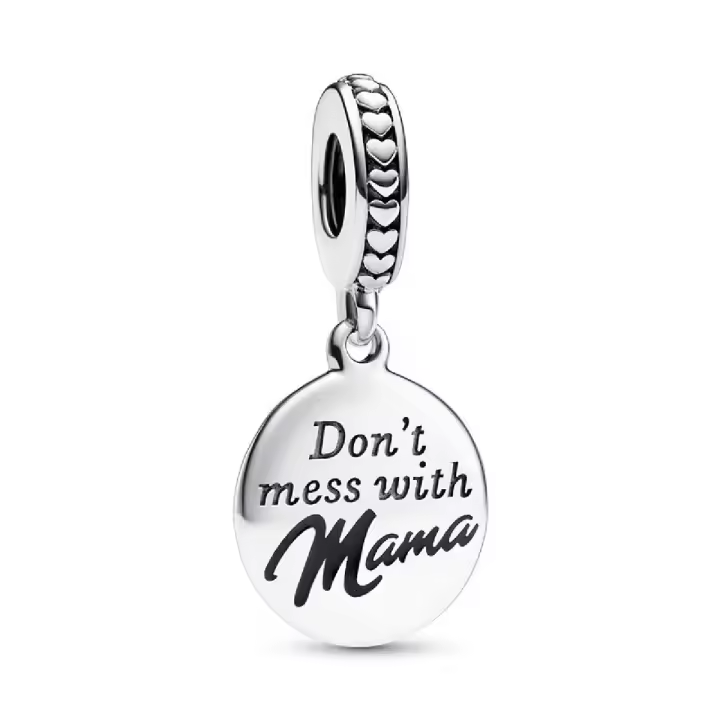 Charm Pandora Colgante Grabable Mamá - 1