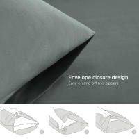 2Pcs Fundas Para Almohada Satén Cómodas Para El Cabello Y La Belleza Fundas Para Almohadas De Dormitorio Decoración Del Hogar - details 8