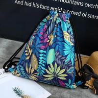 Mochila informal para hombre y mujer, bolso de hombro con cordón, multifuncional, baloncesto, novedad - details 0
