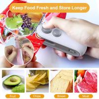 Mini Máquina Selladora De Bolsas Portátil Para Alimentos Y Snacks Sellador De Plástico Eco-amigable Para El Hogar - details 5