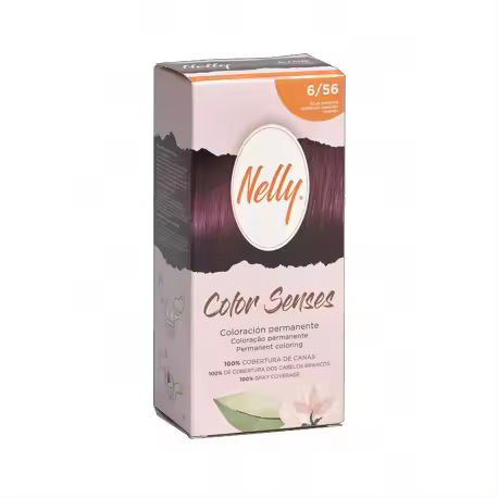 NELLY TINTE COLOR SENSES 6.56 ROJO GRANATE - 1