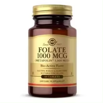 Solgar Folato Como Metafolin 1000Mcg 60Comp - 1