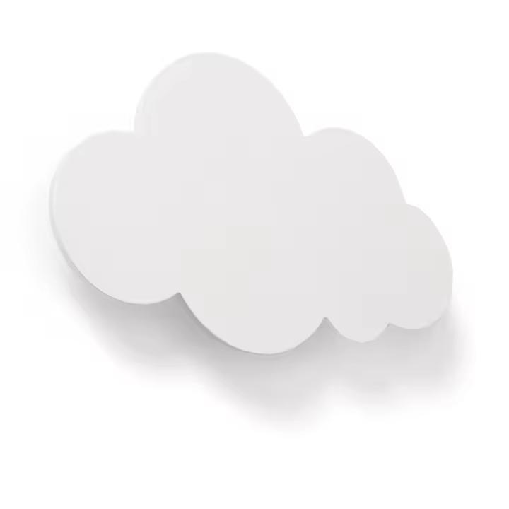 Ledkia Aplique de Pared LED 10W Infantil Cloudy Blanco - 1