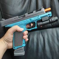 Pistola De Airesoft SIG17 M9A3 Con Disparo Continuo Caja De Lanzamiento Vacía Juguetes Para Niños Y Adultos Regalo De Navidad - details 4