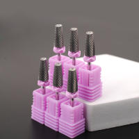 Conjunto De 5 En 1 Brocas De Carburo De Tungsteno Para Uñas Pulidoras Pedicura Eliminador De Uñas De Acrílico Y Gel Herramientas De Pulido - Extra Fino - details 2