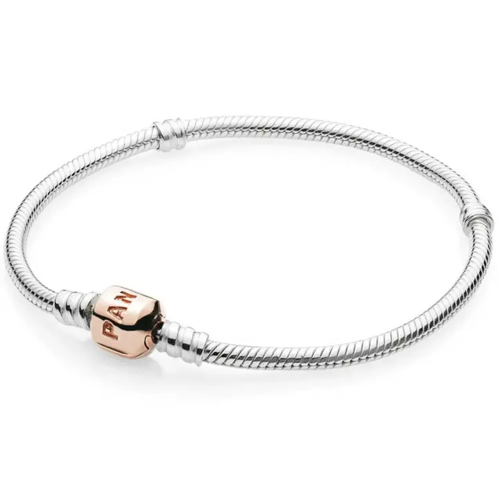 Pulsera Pandora 580702-17 Mujer Clip Moments Pandora Rose - 1