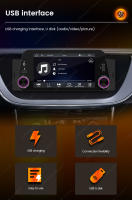 Reproductor Multimedia MP5 De 5'' 1 DIN Pantalla Táctil Android Auto Wireless CarPlay USB Navegación GPS Para Coche Universal - details 9