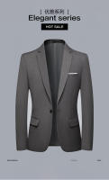Chaleco De Negocios Para Hombre Estilo Coreano Británico Moda Elegante Slim Color Sólido Trabajo Boda Tallas S-6XL - details 1